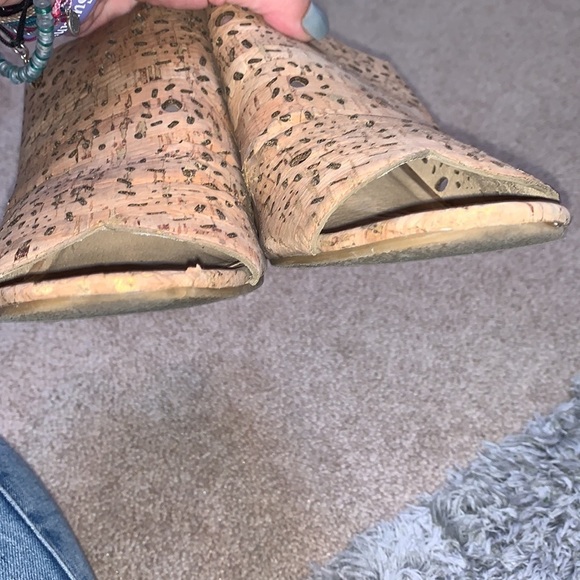 Jack Rogers Ronnie Tan/Brown Wedge Cork Sandal - Picture 12 of 12